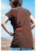 5-in-1 Tunic Brown Butterfly